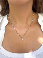 Collier piment blanc